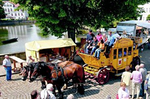 Hugenottenfest - Bad Karlshafen - Hugenottische Postkutsche